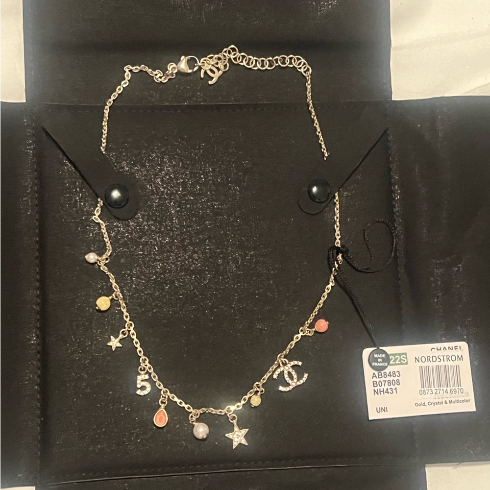 CHANEL NECKLACE- chanel costume jewelry m stra verre golde chanel necklace 2022